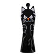thumbnail image 1 of koolsoo Couvre-Têtes de Club de Golf Maillé Putter Motif Chat Accessoires Putter Queue Couvre-Tête UT Bois Queue Noir, 1 of 9