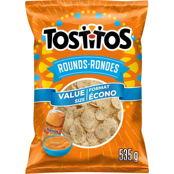 Tostitos chips tortilla Rondes, format écono
