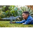 thumbnail image 3 of Jurassic World Colossal Chomp Giganotosaurus Figure with Big Bite, Multi Direction Attack, 3 of 7