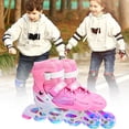 thumbnail image 3 of Patins à Roulettes 2 en 1, 4 Tailles Réglables, Patins 2 en 1 pour Enfants et Adultes, Patins à Roues Lumineuses pour l'Extérieur, 3 of 9