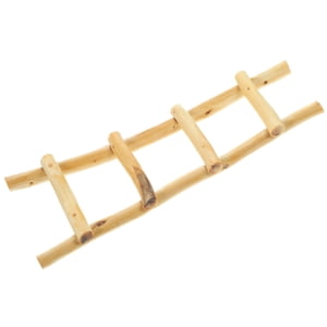 UPGRATOR 8Pack Miniature Échelle Modèle en bois Écheau petit pas pour la décoration et les collectionneurs