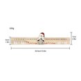 thumbnail image 4 of Penkiiy Christmas Calendar Ornament Santa Claus Countdown Calendar Decorations Party, 4 of 5