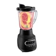 thumbnail image 4 of Hamilton Beach Power Elite Quiet Blender with Stainless Steel Blades, 40 oz Glass Jar, 800 Watts, Black, 58175J, 4 of 6