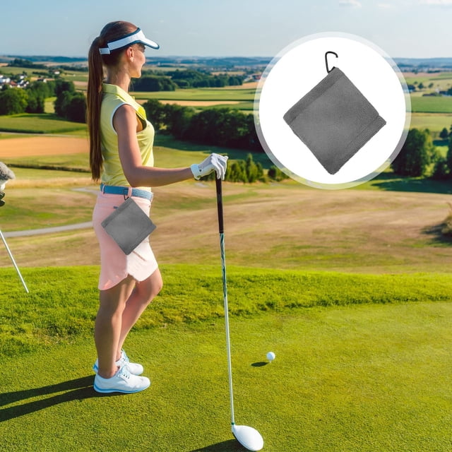 Fwttom Fiber Towels, Microfiber Sport Golfs Towel Clean Wipe Golfs Towel