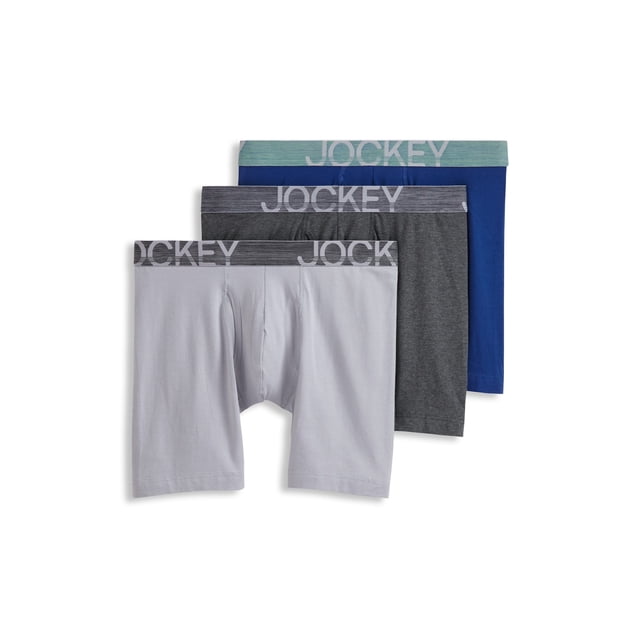 Jockey Boxeur-Brief à Jambe Longue de 7 Po pour Hommes ActiveStretch - Lot de 3