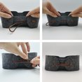 thumbnail image 4 of Zootealy 3PCS Felt Storage Box Key Small Storage Basket DIY Foldable Office Desk Home Cute Dog Printed Sundries Organizer, 4 of 7