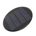thumbnail image 3 of Module de Panneau Solaire Rond Mini, Module de Cellule Solaire à Taux de Conversion Élevé, Batterie Rechargeable 3.7V 120mm 1.1W 5V pour Camping, 3 of 7