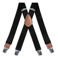 thumbnail image 2 of Bretelles pour Hommes, Bretelles à Clipser avec Bretelles Élastiques Réglables au Dos en X, Bretelles Métalliques Robustes de Mode pour Tenue Décontractée, Fête, Boîte de Nuit, 2 of 7