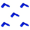 thumbnail image 3 of Decodeary Durable Bouchon en Caoutchouc Moto Bouchon Polyvalent pour Accessoire Bleu 5Set, 3 of 6