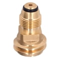 thumbnail image 2 of Brass Propane Adapter, Propane  Adapter, Propane Quick Connect Fitting, Propane Inflatable Adapter For Outdoor, Grill Connectors & Hoses, 2 of 8