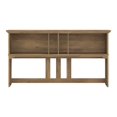 thumbnail image 2 of Bush Furniture Salinas 60W Hutch for L Shaped Desk, Reclaimed Pine, 2 of 7
