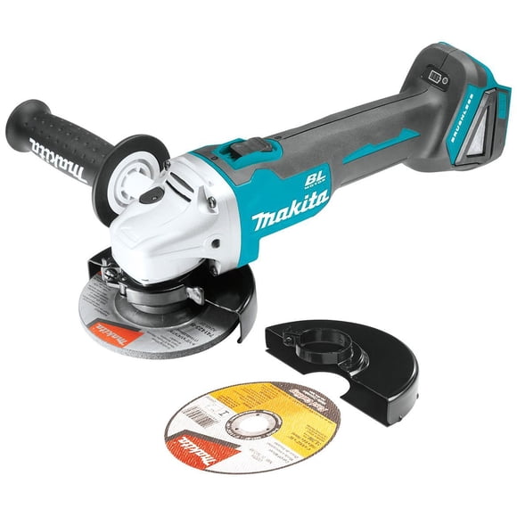 Makita XAG04Z 18V LXT® Lithium-Ion Brushless Cordless 4-1/2” / 5" Cut-Off/Angle Grinder, Tool Only