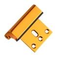 thumbnail image 2 of UsRHHA Home Security Door Reinforcement Lock, Indoor Bathroom Privacy Lock with 4 Screws, Aluminum Lock, 2 of 7