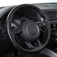 thumbnail image 3 of 1 pcs Leather Steering Wheel Cover, Breathable Non-Slip Design, Soft and Comfortable Feeling, Universal 99 % Auto Car Steering Wh, 3 of 9
