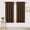Brown[2 Panels], variant on Djiypn Halloween Black Blackout Curtains 63 inch Length for Bedroom - Rod Pocket Thermal Insulated Room Curtains for Living Room, 2 Window Curtains, W42 x L63 Inch, Purple
