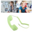 thumbnail image 1 of Combiné de Cellulaire, Combiné de Téléphone USB C 3.5mm Anti-Radiation, Combiné de Téléphone Rétro, Récepteur de Cellulaire à Main, Microphone Haut-Parleur pour Téléphone Intelligent, Téléphone Intelligent, 1 of 7