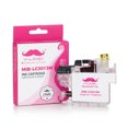 thumbnail image 1 of Cartouche d'Encre Magenta Compatible à Rendement Élevé pour Brother LC3013M - avec Puce - Moustache®, 1 of 3