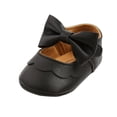 thumbnail image 2 of Newborn Girls PU BowKnot Princess Shoes, 2 of 6
