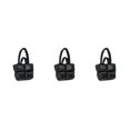 thumbnail image 2 of Baohd Larger Capacity Tote Bag With Big Opening For Easy Access Books Crossbody Bag black 3Set, 2 of 6