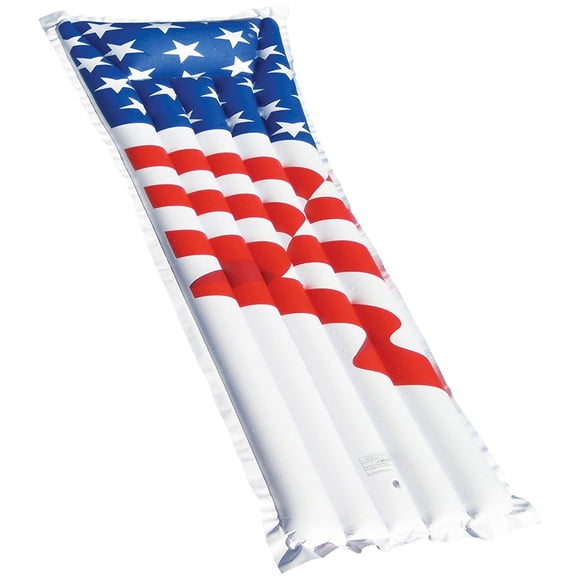 Swimline 72 Pouces Bouée Gonflable Drapeau Américain pour Piscine et Lac / 90176