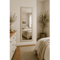 thumbnail image 5 of 13.5×49.5 Inch Over The Door Mirror White, 5 of 5