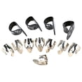 thumbnail image 1 of 12 Pcs Bagues de Doigt et Pouce Réglables Ensemble Métal Premiers Doigts pour Guitare, 1 of 8