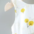 thumbnail image 3 of Robes pour Bébé Sans Manches, Robes Tutu, Robes d'Été pour Filles avec Chapeaux, 2 Pcs, Robe de Printemps pour Bébé Fille 6-12 Mois, 3 of 4