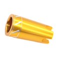 thumbnail image 2 of Ruiboury Fishing Rod Gimbal Metal Pole Cap for Rod Holder Violet Rod Building Repair Rod DIY Gold Length 5.5cm, 2 of 6
