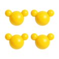 thumbnail image 1 of 4pcs Self Adhesive Multi-purpose Hook Bright Colored Waterproof Holder for Pub Coffee House Gift Shop, 1 of 2
