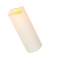 thumbnail image 3 of Timer LED Flameless Candle - Indoor/Outdoor Bisque Candle, 8" Tall X 3" Diameter, 3 of 3