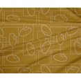 thumbnail image 4 of oneOone Polyester Lycra Fabric Geometric Maze & Rabbit Animal Sashiko Print Decor Fabric Printed BTY 56 Inch Wide, 4 of 4