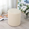 thumbnail image 3 of Tabouret Extensible avec Pouf Rond er Coulissant Inclut ion de Meuble avec Fond Extensible pour Salon, Support P 2 Pcs, 3 of 3
