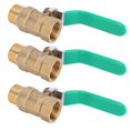 thumbnail image 1 of Ball Valve, Practical Ball Shut Off Valve, Corrosion-Resistance For Indoor Gas Piping System Cold/Hot Water Piping System, 1 of 8