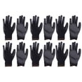 thumbnail image 1 of Gant de Travail de Sécurité, 10 Paires Anti Statique Gant de Colle PU Gant de Nylon Conception Élevée, 1 of 14
