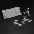 thumbnail image 2 of 3 Inch Clear Plastic Stand Cookie Holder Display Stand Place Card Holder Display Easels(48 Pack), 2 of 8