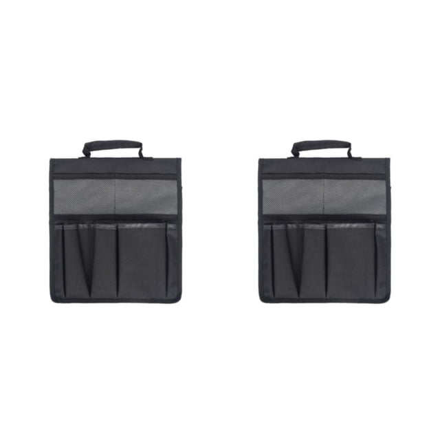 Decodeary Sacs de Rangement Portables de Travail Polyvalents et Fiables pour Tous les Jours Noir 2Set