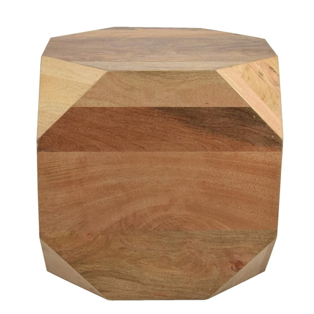 Table d'appoint de hometrends en bloc en bois