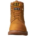 thumbnail image 2 of (7 W US, Honey) - CAT Second Shift Mens Leather Steel-Toe Work Boots, 2 of 8