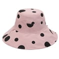 thumbnail image 1 of Chapeau de Pêcheur à Pois : Chapeau d'Été Réversible à Double Face, Chapeau Bob, 1 of 3