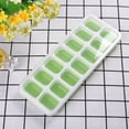 thumbnail image 4 of EGNMCR Ice Cube Tray 1 Pc Covered Ice Tray Set With 14 Ice Cubes Molds Flexible Rubber Plastic Ice Cube Trays, 4 of 6