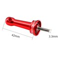 thumbnail image 2 of Reel Stand Lightweight Balancer Body Metal Reel Repair Modification Keeper with Hole Repair Parts Blue, 2 of 8