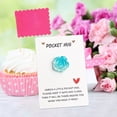 thumbnail image 4 of Chmadoxn Invitation Cards Gradient Glitter Rose Pocket Cuddle Card Gradient Rose Hugs Cards, 4 of 6