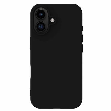 Blu Element Étui Gel Skin Noir pour iPhone 16