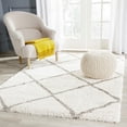 thumbnail image 1 of Safavieh Hudson Amias Geometric Shag Area Rug, 1 of 9