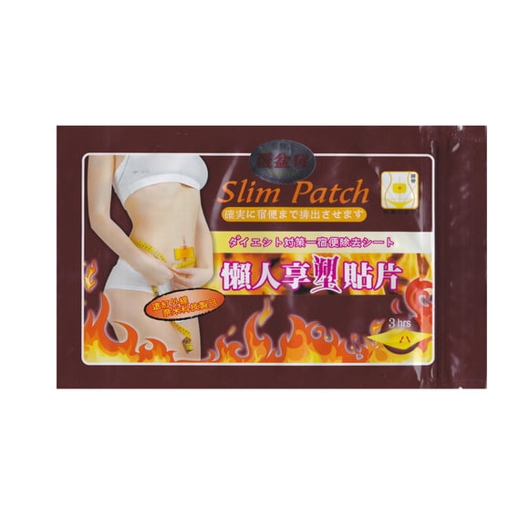 ziyahi 10pcs Women Weight Loss Thin Belly Sticker Slimming Sleep Patch Burning Fat Navel Stickers
