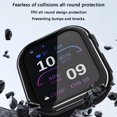 thumbnail image 4 of Smartwatch Sense Accessories TPU Protective Cover Film Integrated Drop Protective Slim Transparent, 4 of 8