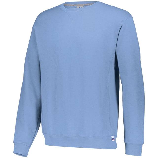 Russell Athletic Chandail à Col Rond Dri Power, L, Bleu Collégial