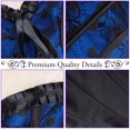 thumbnail image 4 of Womens Vintage Floral Denim Overbust Corset Bustier Top, 4 of 5