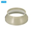 thumbnail image 3 of Unique Bargains 10' to 8' Duct Reducer Connector Ventilation Tube Increaser Adapter Beige 2 Pack, 3 of 5