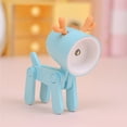 thumbnail image 1 of Meitianfacai Cute Pet Night Light Student Dormitory Reading Mini Table Lamp Bedroom Sleep Lamp Desktop Decoration, Blue, 1 of 3